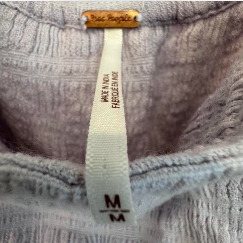 FREE PEOPLE Elle Cute Romantic Ruffles Asymmetrical Mini Dress Size M - Picture 3 of 4